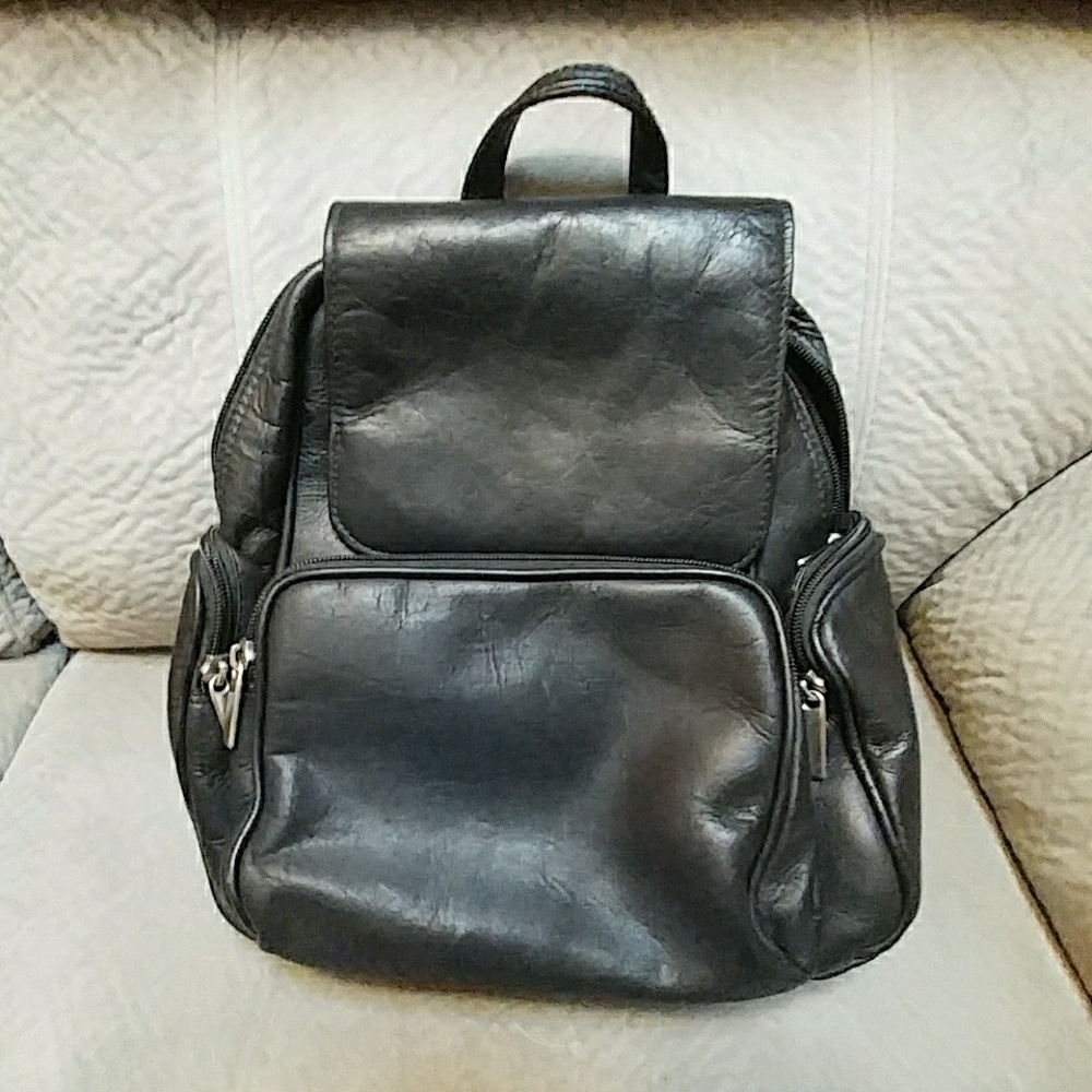 Leather Backpack